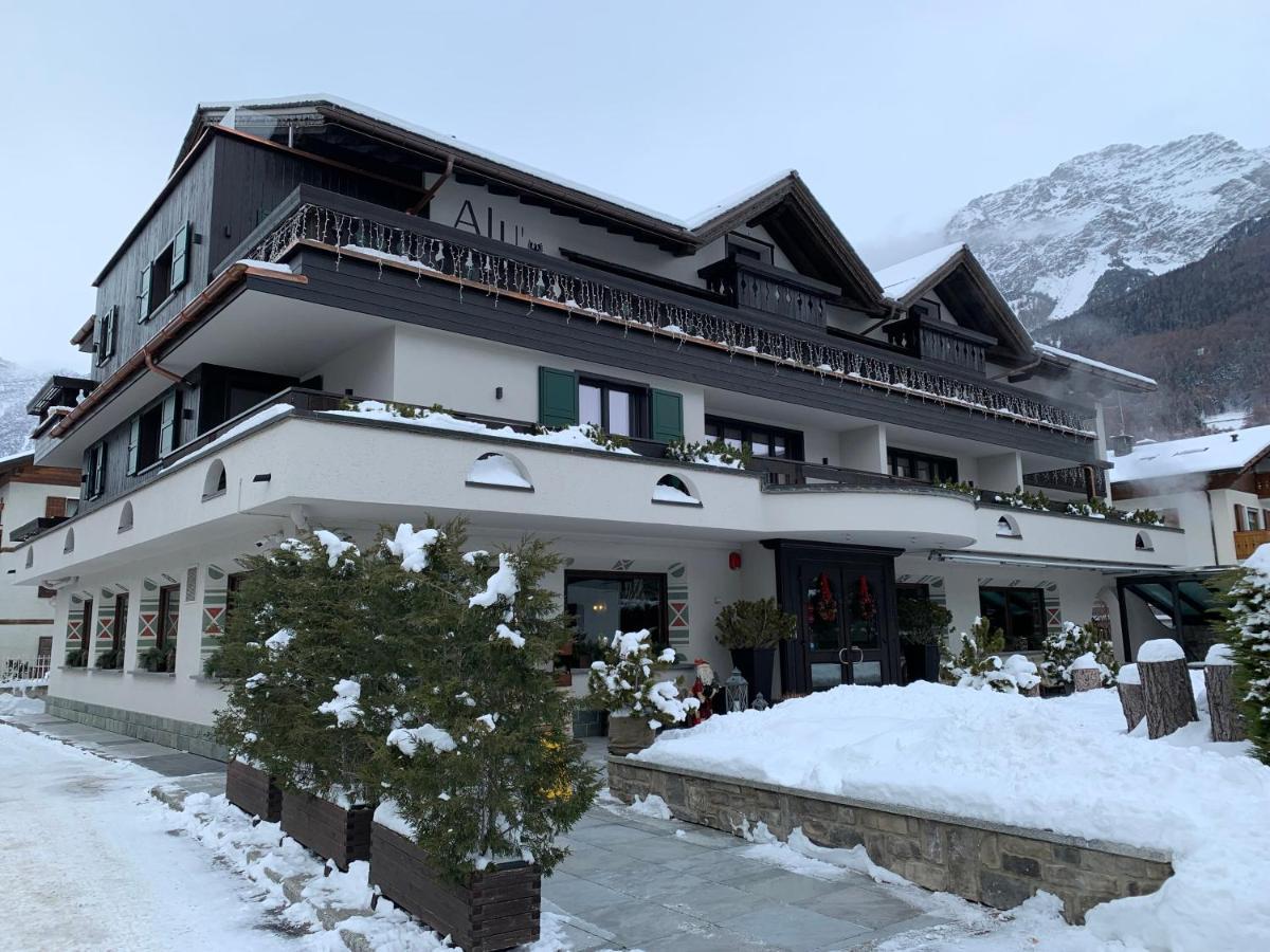 Hotel Alu Mountain Design Бормио Экстерьер фото